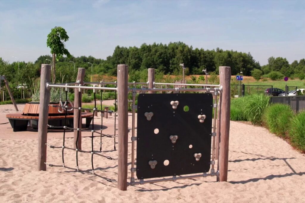 Klettersechseck aus Robinie