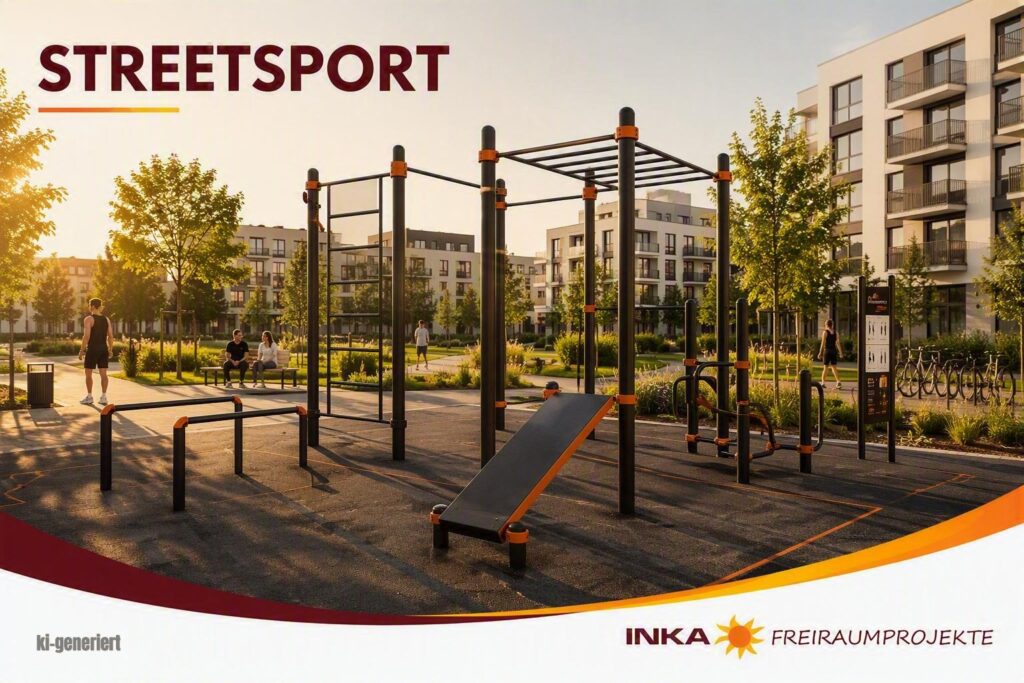 Streetsportanlagen in Wohnanlagen und Freizeitparks - Trend in der Natur